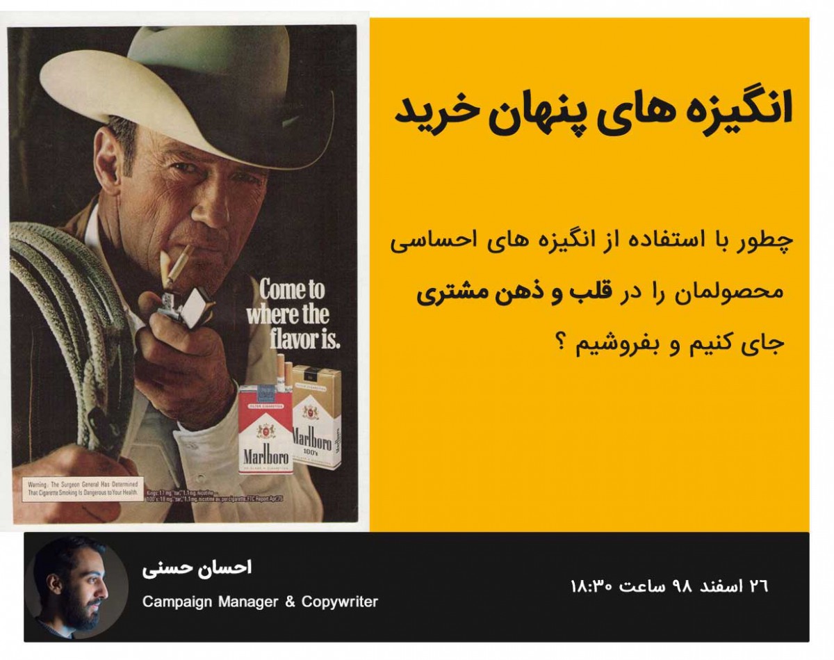 وبینار انگیزه های پنهان خرید