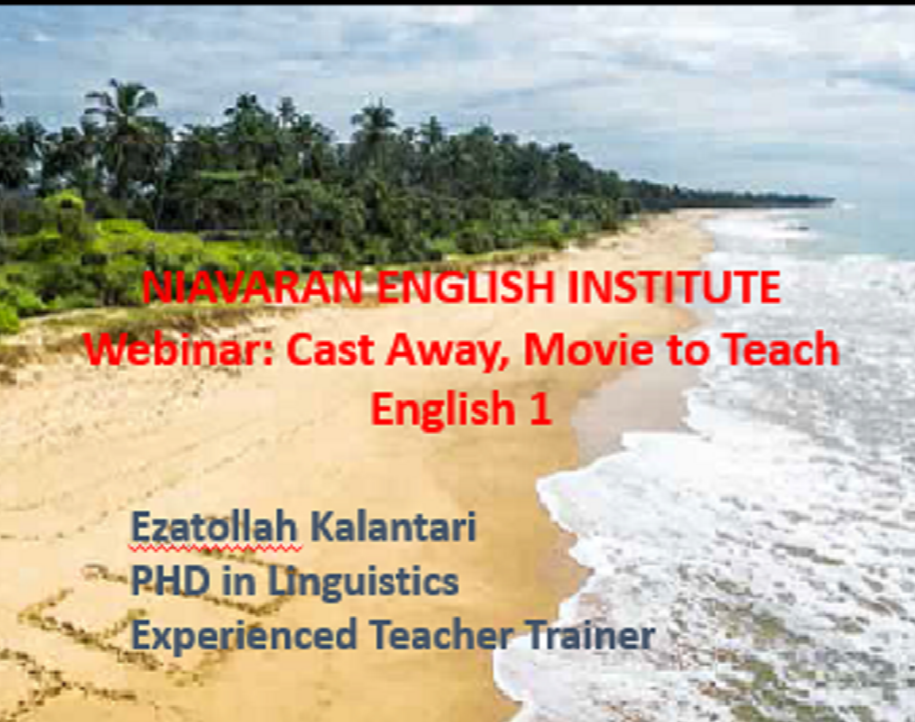 وبینار Cast Away, Movie To Teach English 1
