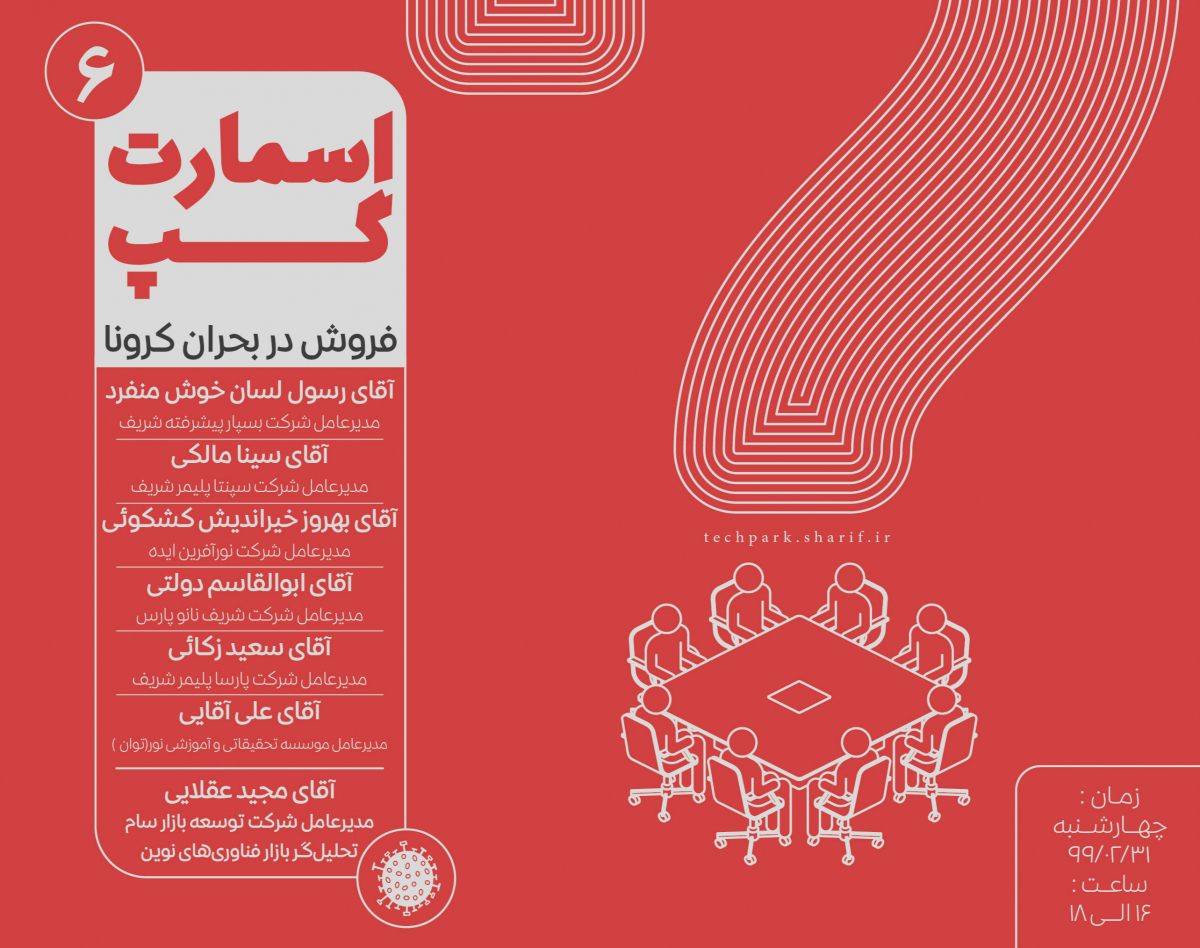 وبینار اسمارت‌گپ6 (فروش در بحران کرونا)