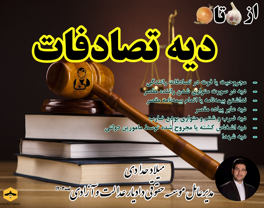 وبینار سیر تا پیاز دیه تصادفات