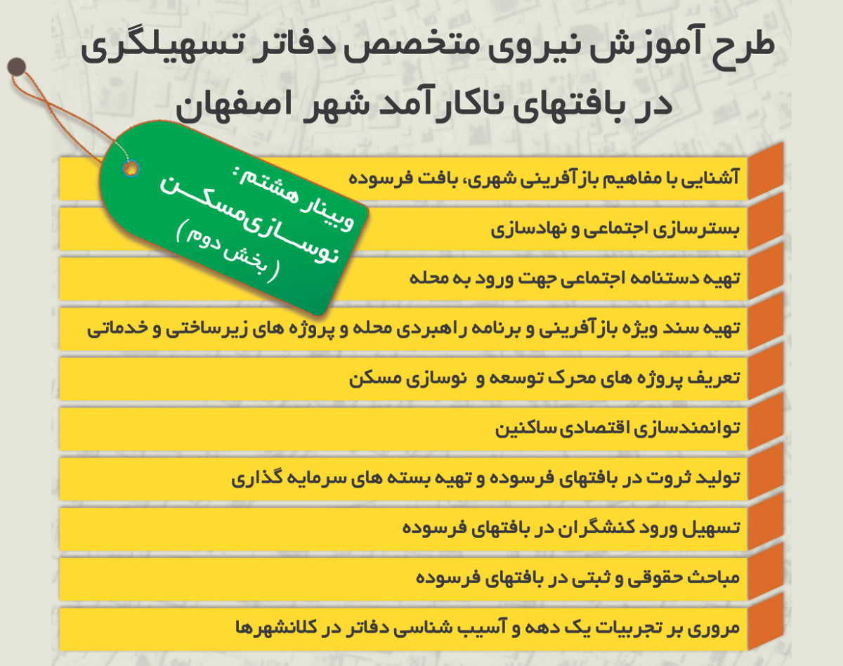 وبینار نوسازی مسکن بخش دوم