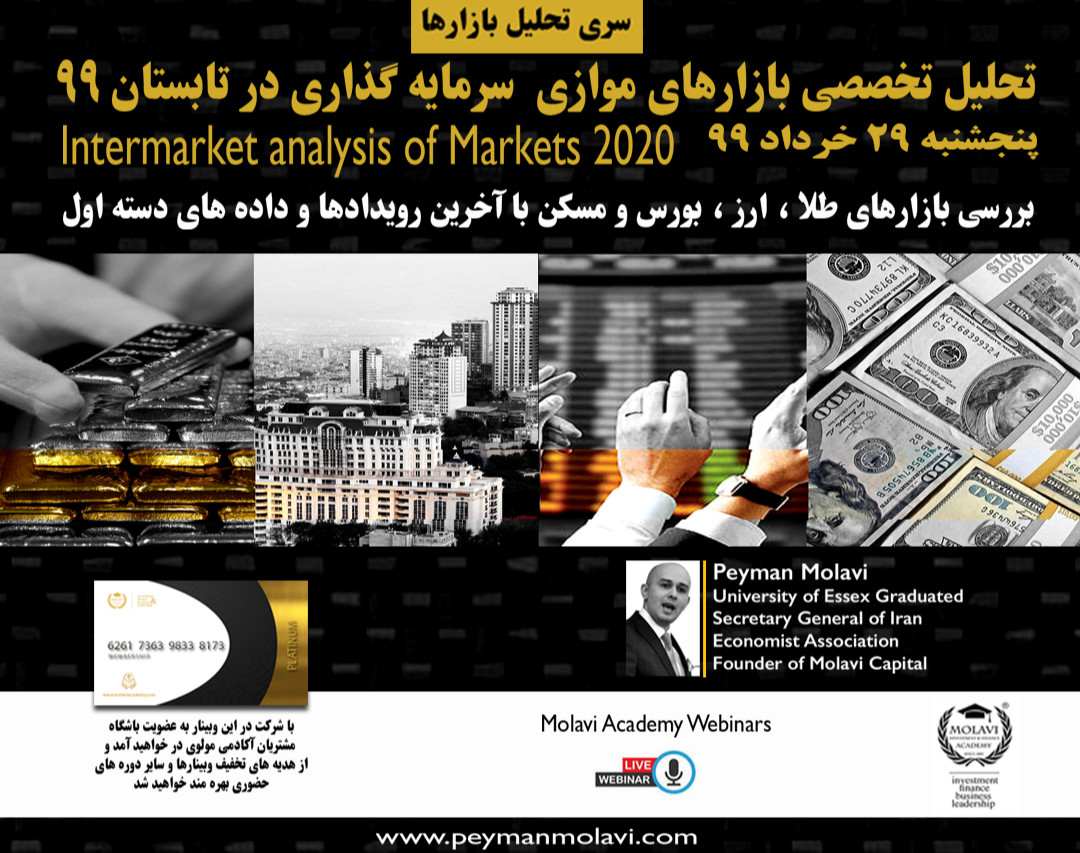 وبینار تحلیل تخصصی بازار های موازی سرمایه گذاری در تابستان 99