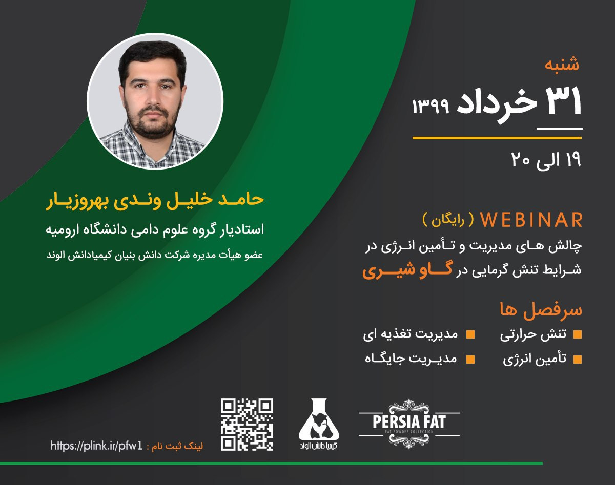 وبینار چالش های مدیریت و تامین انرژی در شرایط تنش گرمایی