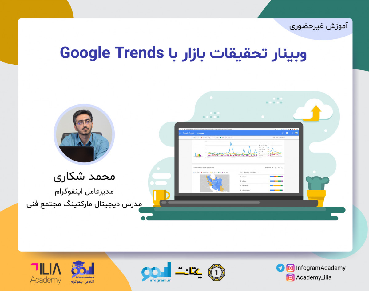 وبینار تحقیقات بازار با Google Trends