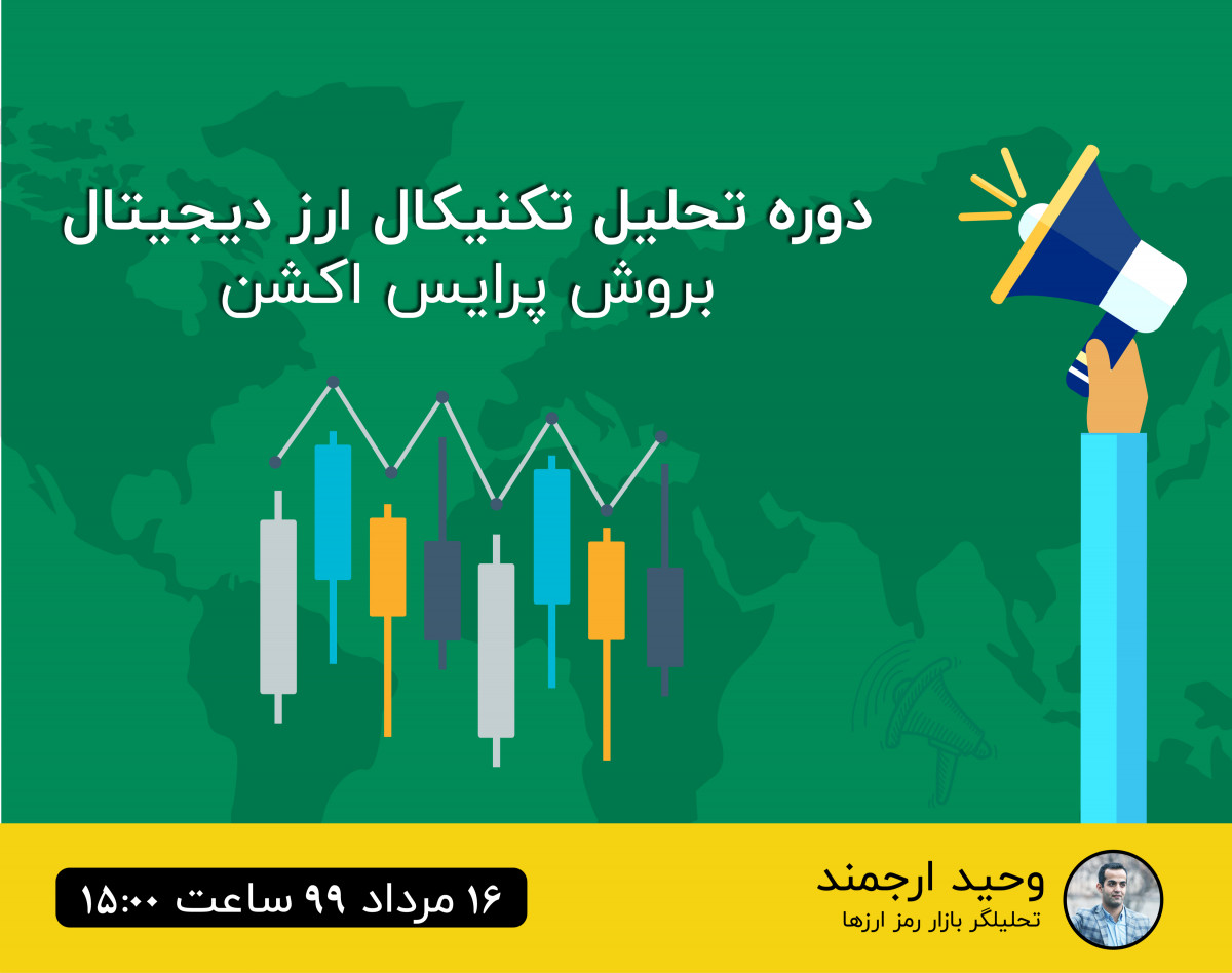 وبینار تحلیل بازار رمز ارزها بروش پرایس اکشن