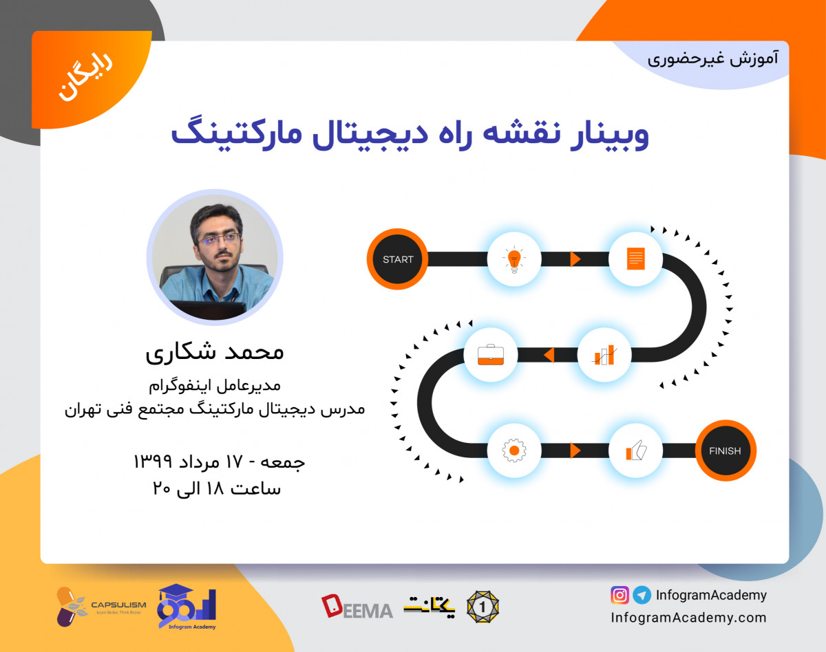 وبینار نقشه راه دیجیتال مارکتینگ