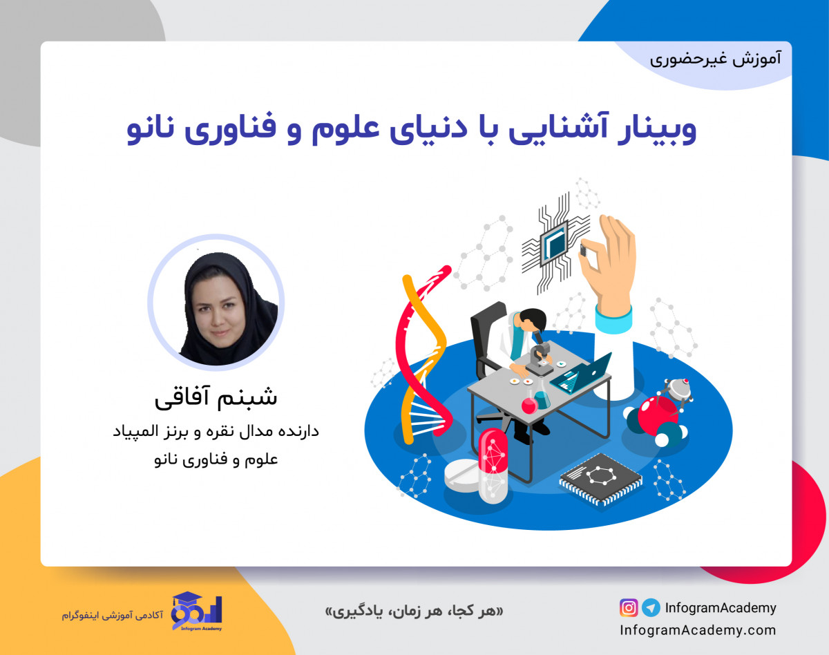 وبینار آشنایی با دنیای علوم و فناوری نانو