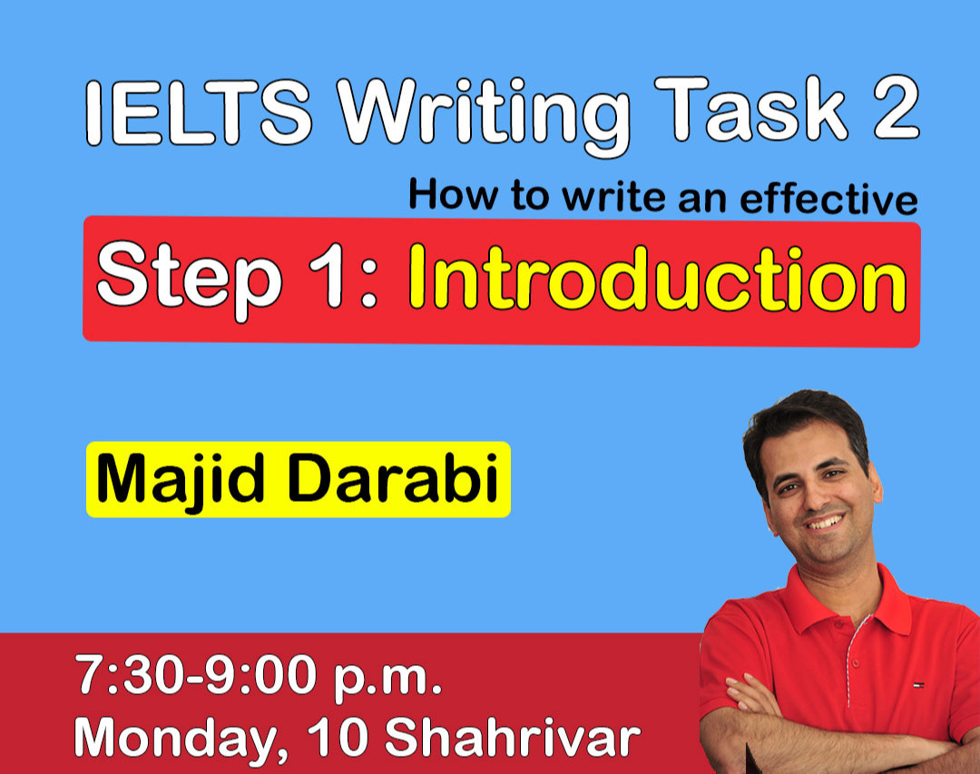 وبینار IELTS Writing Task 2: Introduction