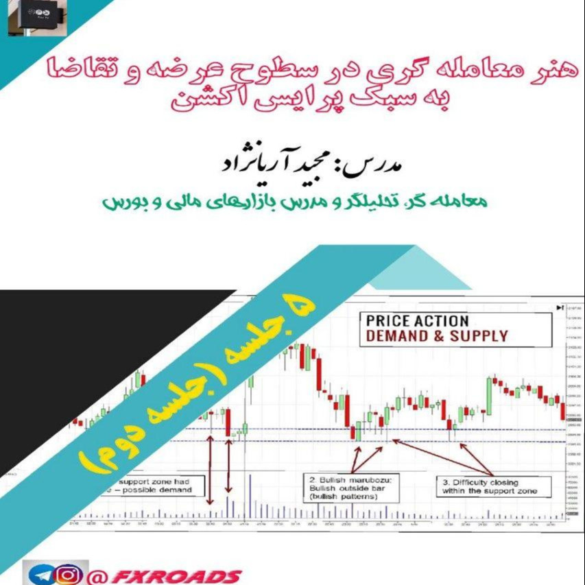وبینار هنر معامله گری در سطوح عرضه و تقاضا به سبک پرایس اکشن (جلسه دوم)