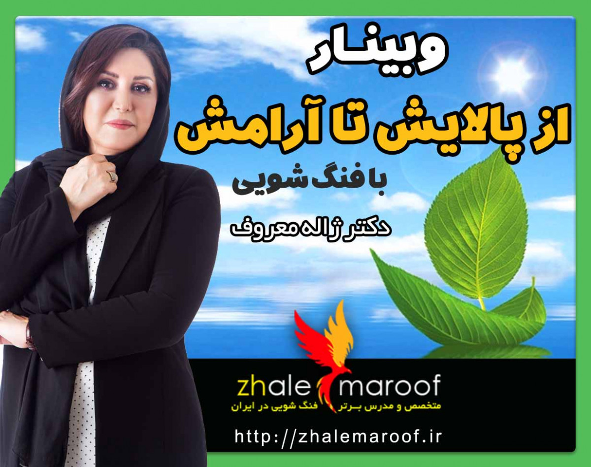 وبینار از پالايش تا آرامش با فنگشویی