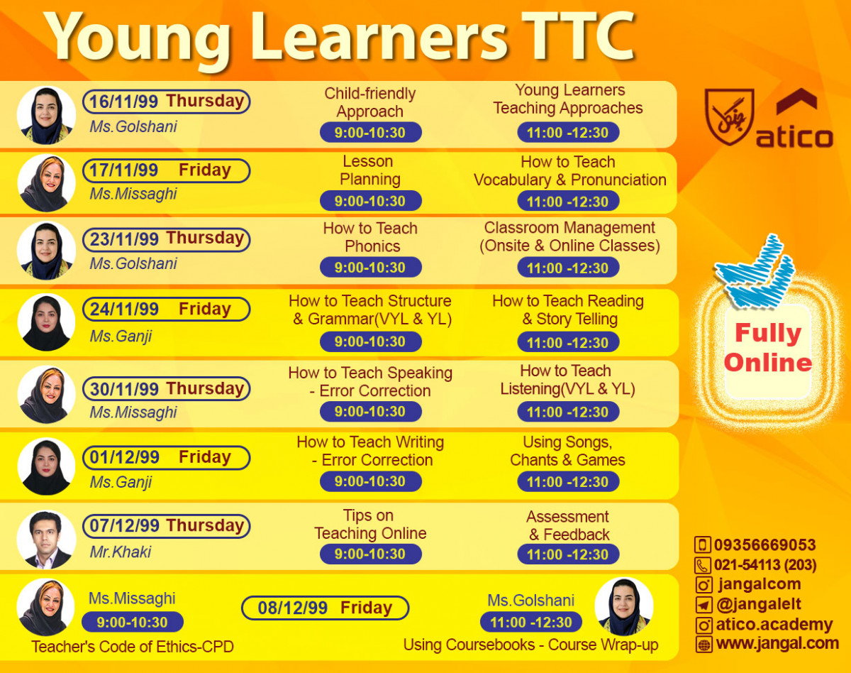 دوره Young Learners TTC
