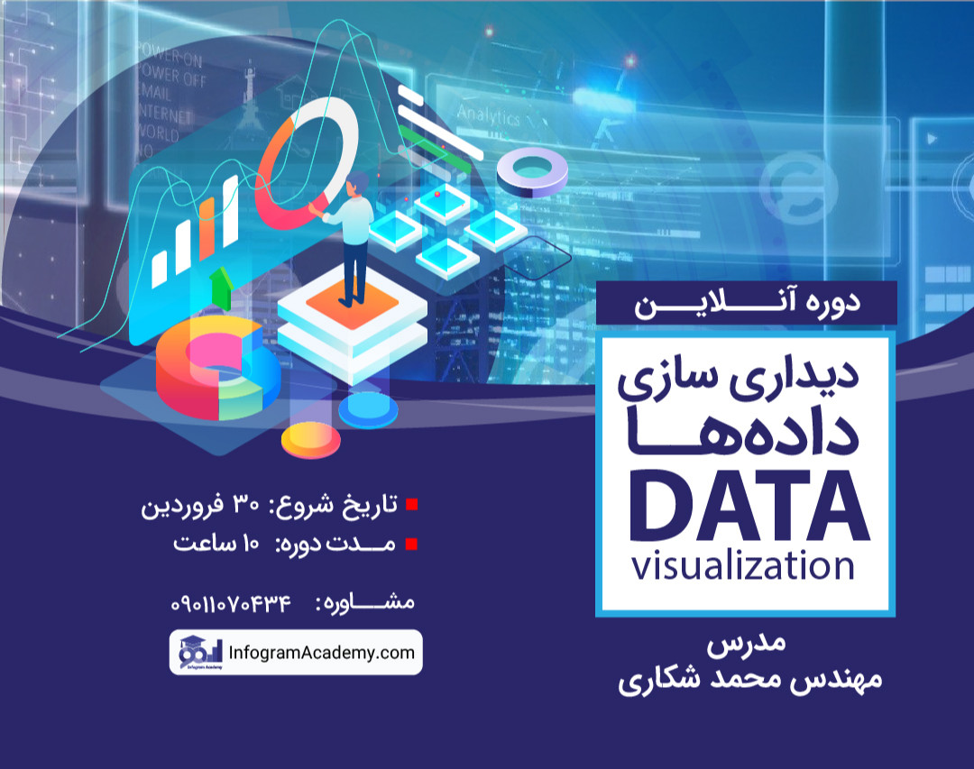 دوره آنلاین دیداری سازی داده‌ها (Data Visualization)