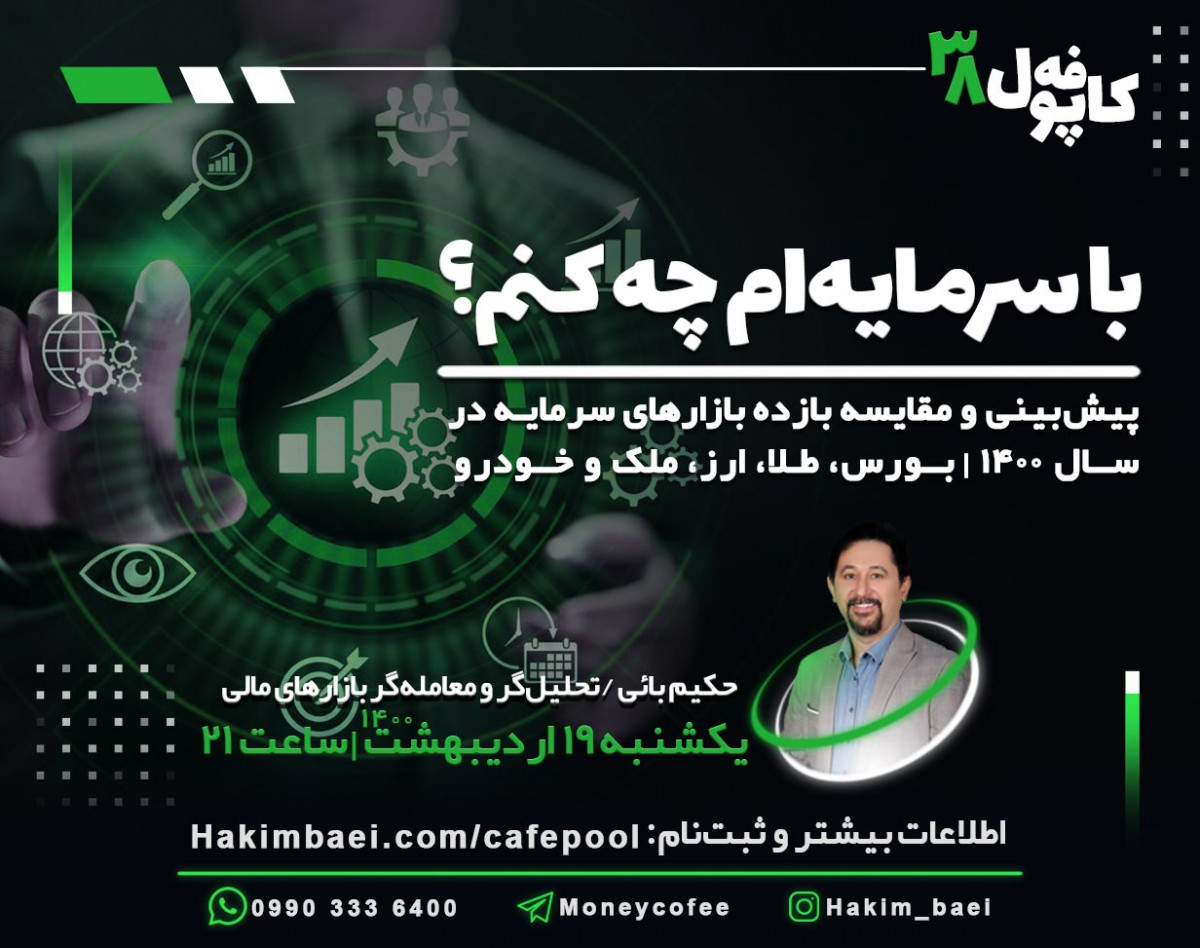 وبینار کافه پول 38: با سرمایه‌ام چه کنم؟