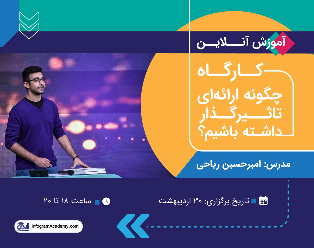 کارگاه آنلاین چگونه ارائه‌ای تاثیرگذار داشته باشیم؟