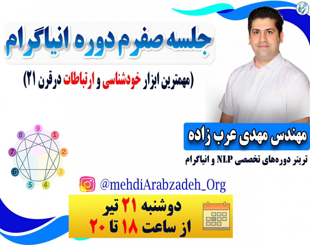 جلسه صفرم دوره انیاگرام (مهمترین ابزار خودشناسی و ارتباطات در قرن 21)