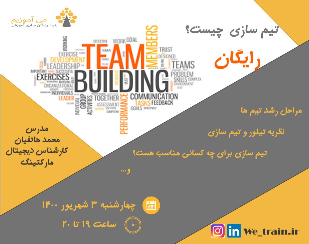 وبینار تیم سازی چیست؟