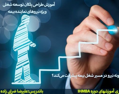 وبینار طراحی پلکان توسعه شغلی بازاریابان بیمه