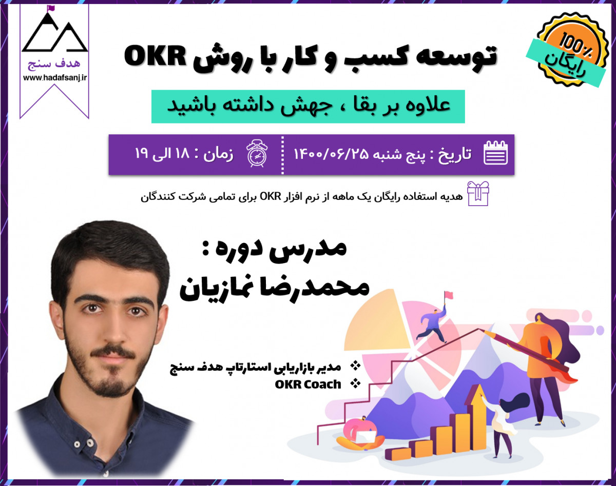 وبینار توسعه کسب و کار با روش OKR