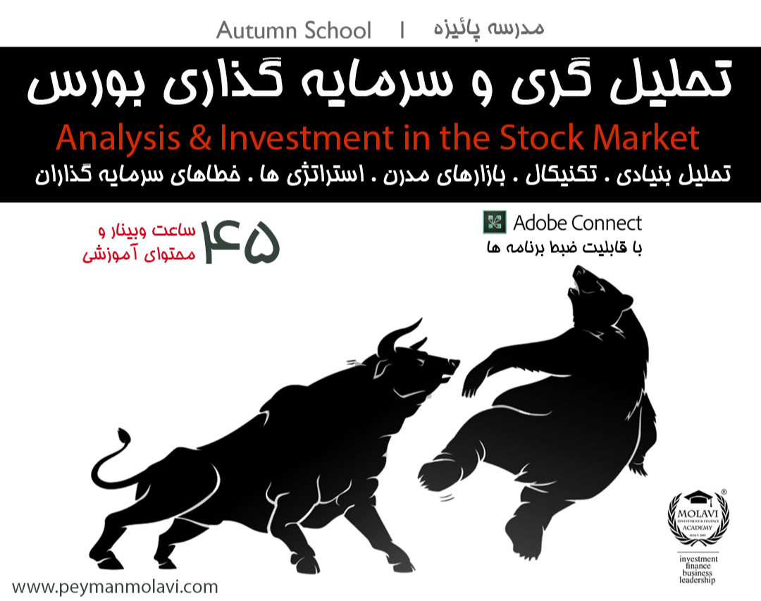 وبینار مدرسه پائیزه تخصصی تحلیگری و سرمایه گذاری در بورس
