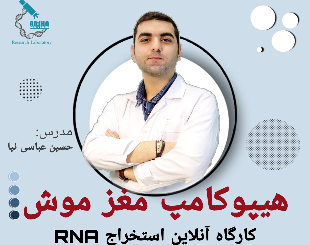 وبینار کارگاه استخراج RNA از بافت هیپوکامپ مغز موش