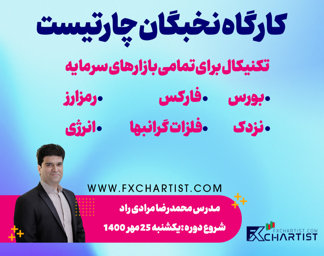 وبینار کارگاه آنلاین نخبگان چارتیست (تکنیکال برای تمام بازارهای سرمایه) !