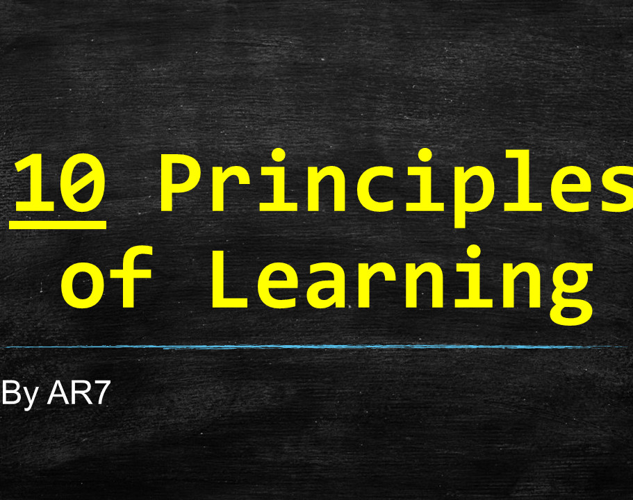 وبینار آموزش 10 اصل مهم یادگیری