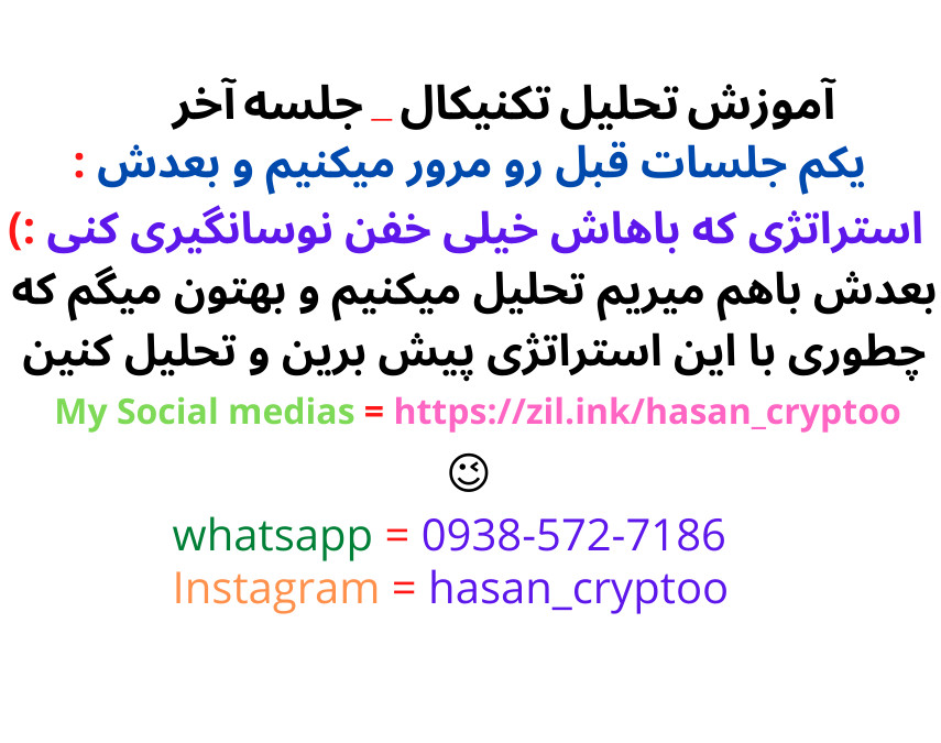 وبینار تحلیل تکنیکال _ جلسه آخر