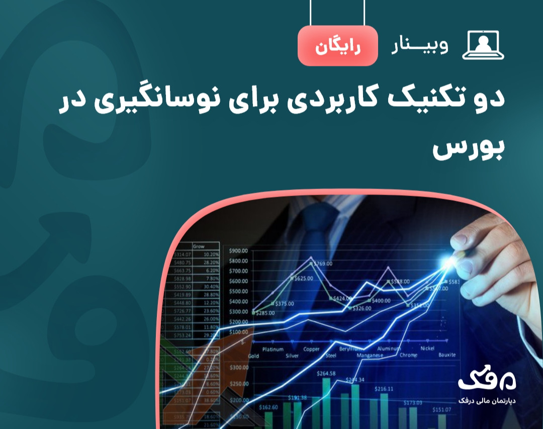 وبینار رایگان 2 تکنیک کاربردی برای نوسانگیری در بورس