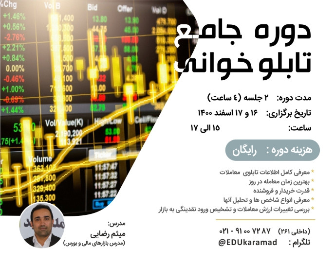 وبینار تابلوخوانی جامع