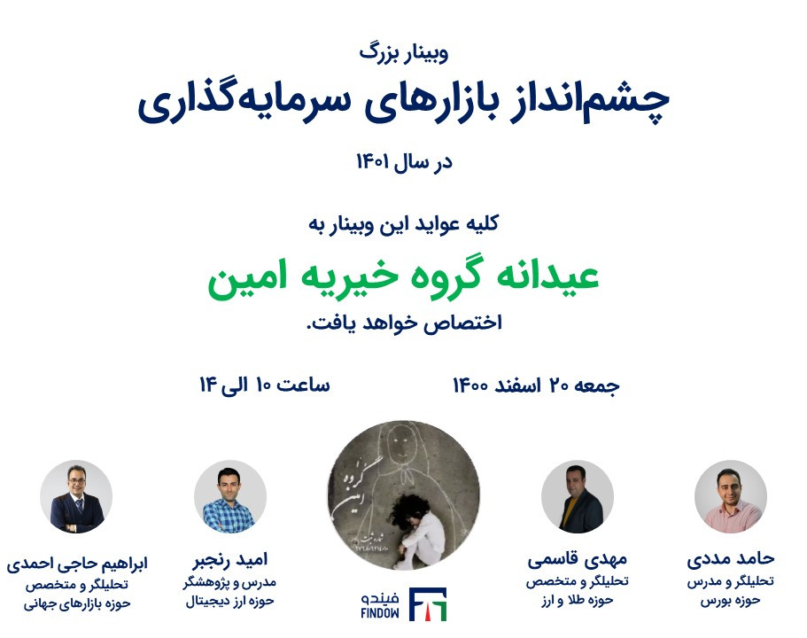 وبینار چشم‌انداز بازارهای سرمایه‌گذاری در سال 1401