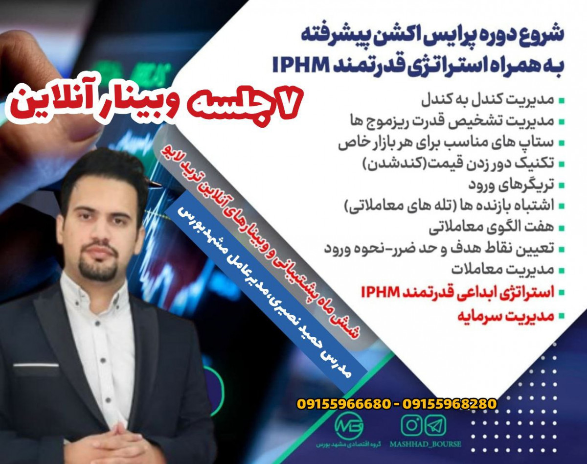 وبینار پرایس اکشن پیشرفته