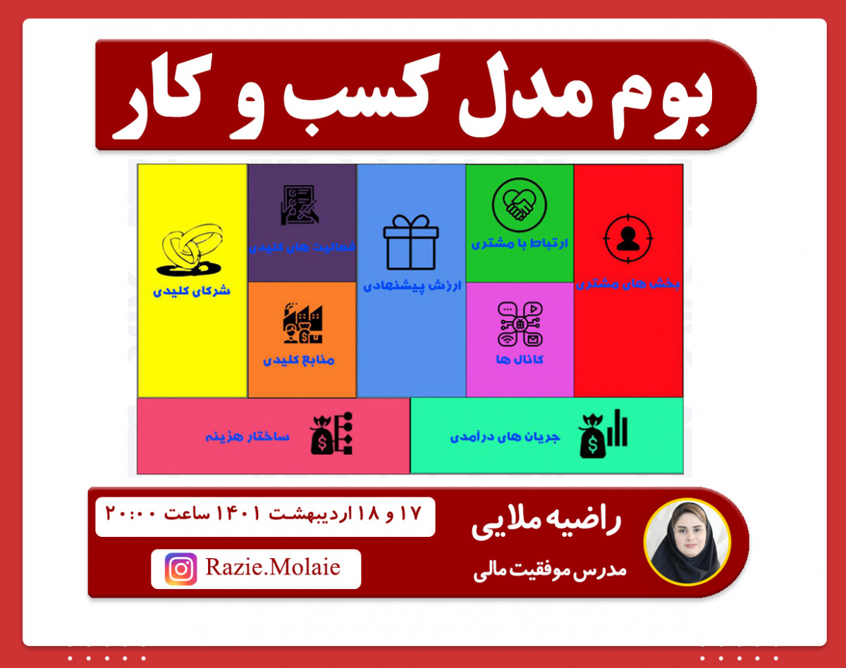 وبینار بوم مدل کسب و کار