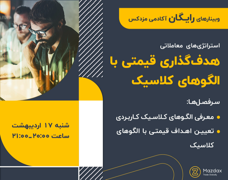 وبینار هدف‌گذاری قیمتی با الگوهای کلاسیک