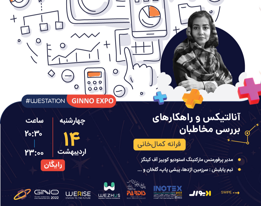 وبینار آنالیتیکس و راهکارهای بررسی مخاطبان