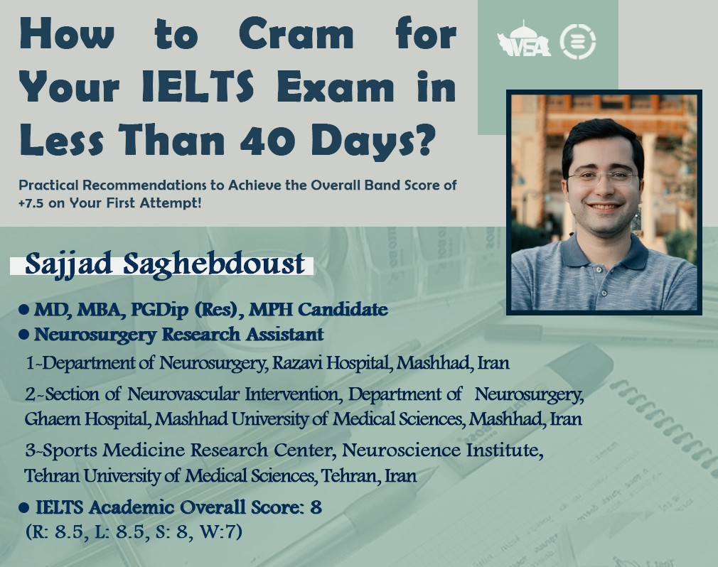 وبینار ?How to Cram for Your IELTS Exam in Less Than 40 Days