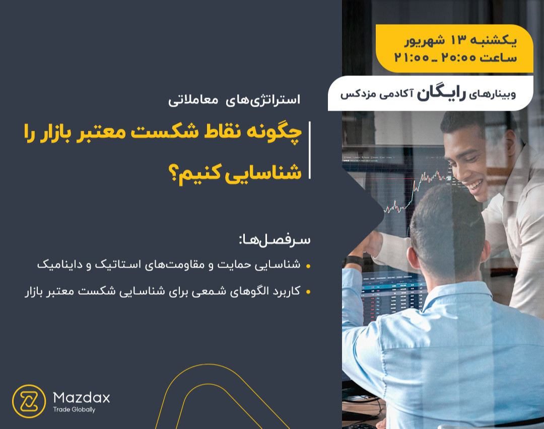 وبینار چگونه نقاط شکست‌ معتبر بازار را شناسایی کنیم؟