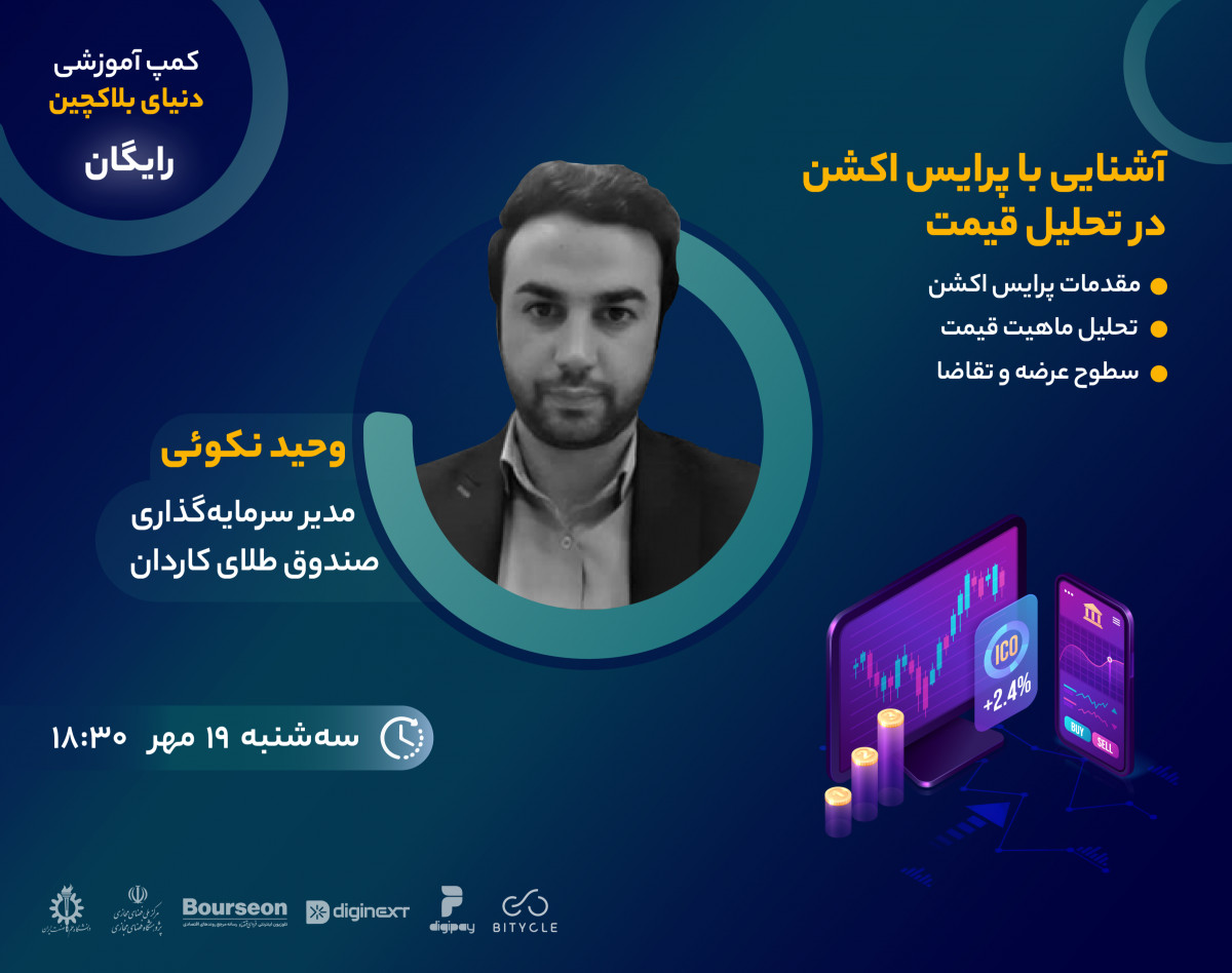 وبینار آشنایی با پرایس اکشن در تحلیل قیمت