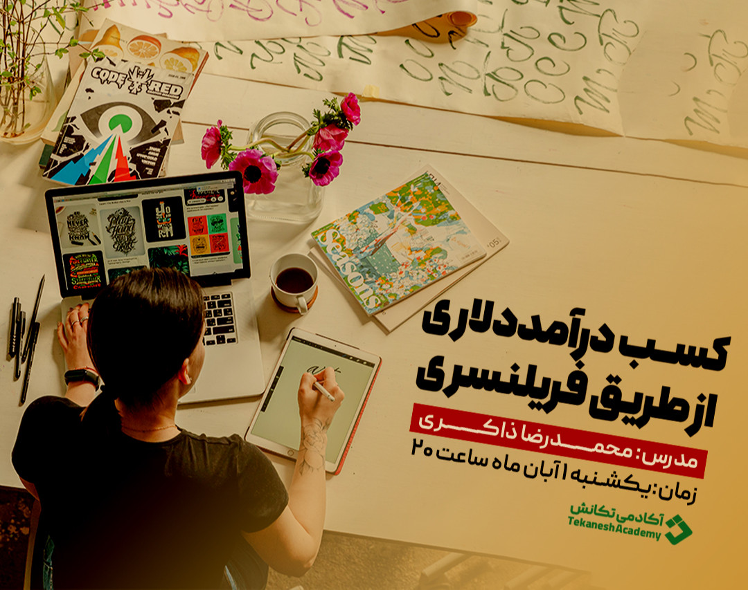 درآمد 3000دلاری از فریلنسینگ بین الملل (شراکت و همکاری)