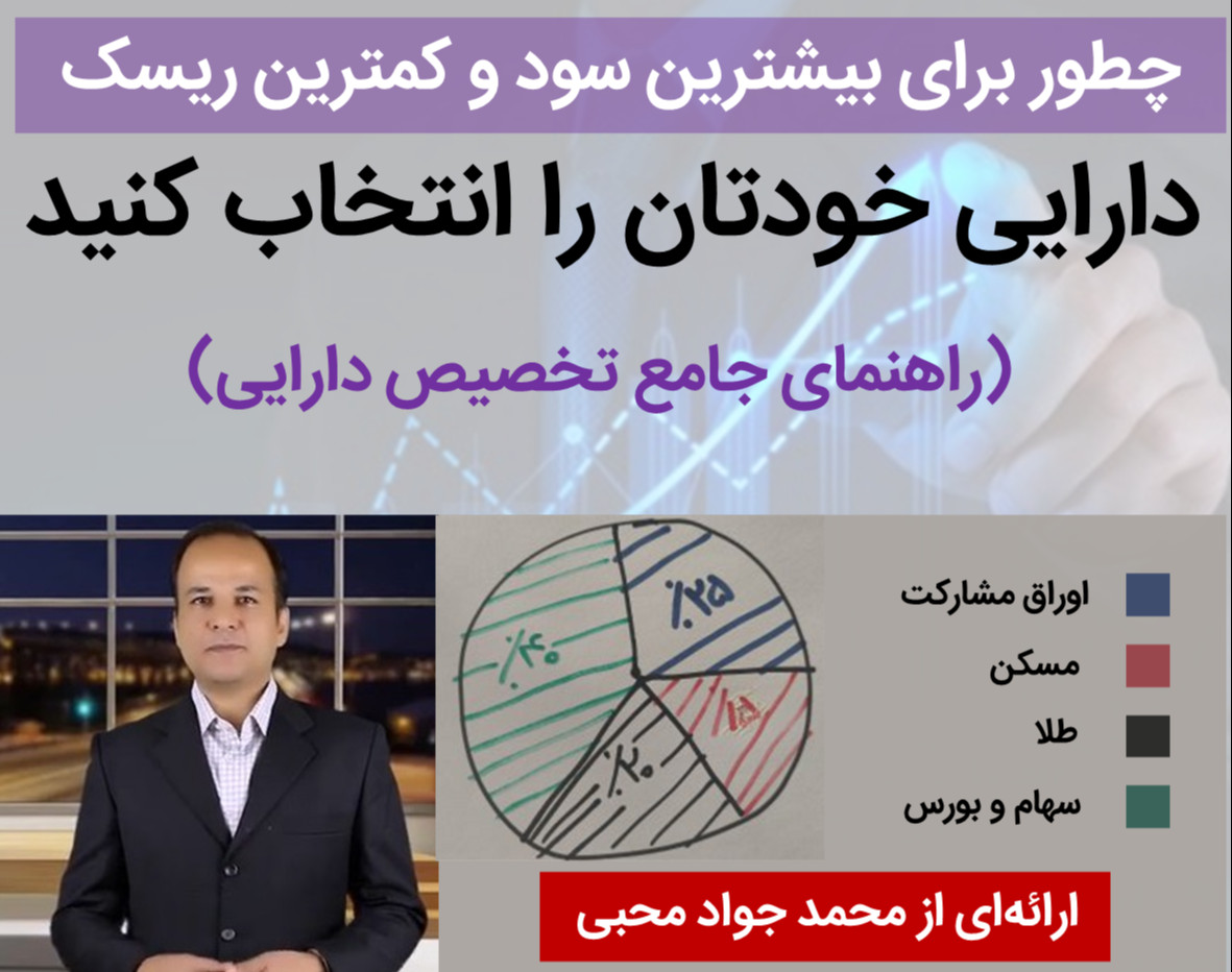 وبینار تخصیص دارایی: عامل اصلی موفقیت شما در سرمایه‌گذاری