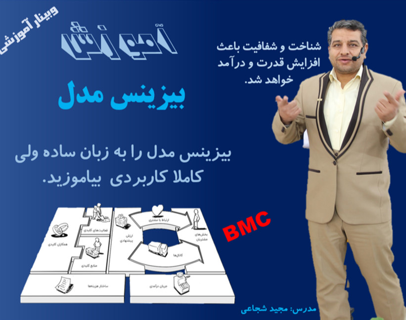 وبینار آموزش بیزینس مدل به زبانی ساده وبسیار کار بردی