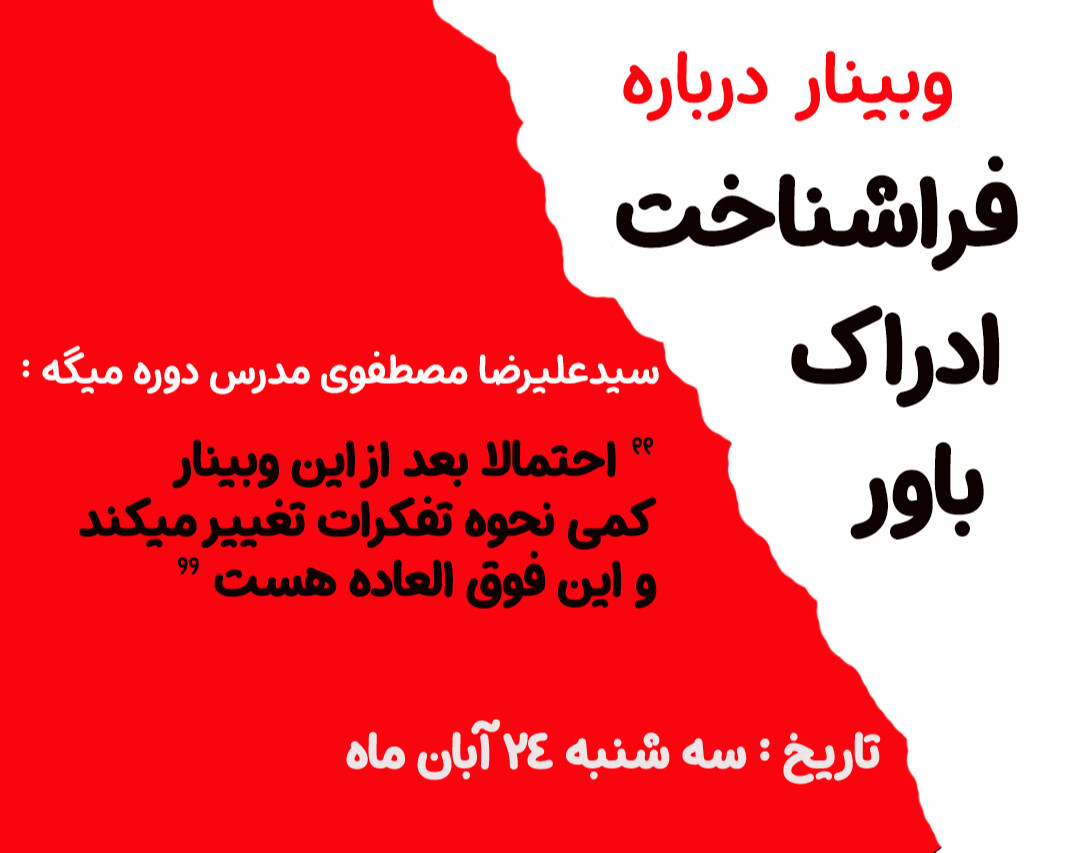 فراشناخت، باور ، ادراک