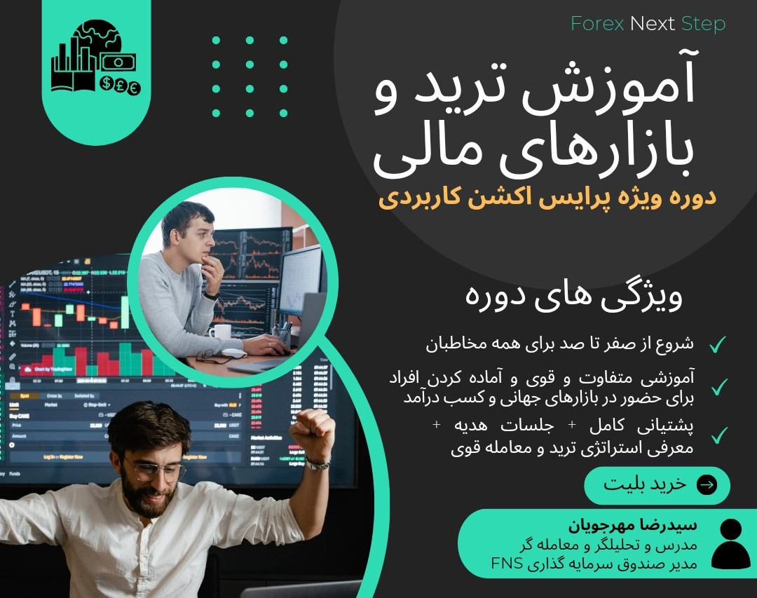 وبینار دوره جامع آموزش تریدینگ - پرایس اکشن حرفه‌ای و کاربردی - پیشرفته
