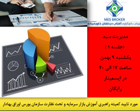 وبینار مدیریت سبد در بورس (کارگزاری آفتاب درخشان خاورمیانه)