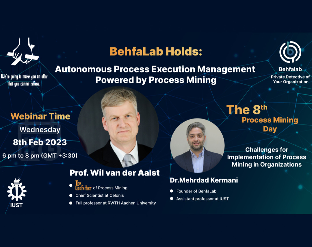 وبینار Autonomous Process Execution Management Powered by Process Mining
