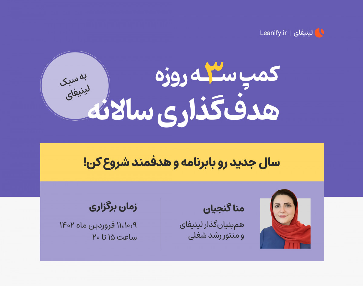 کمپ 3 روزه هدف‌گذاری سالانه