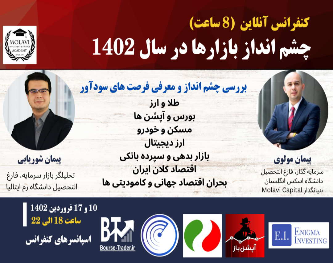 کنفرانس آنلاین چشم انداز بازارها در سال 1402