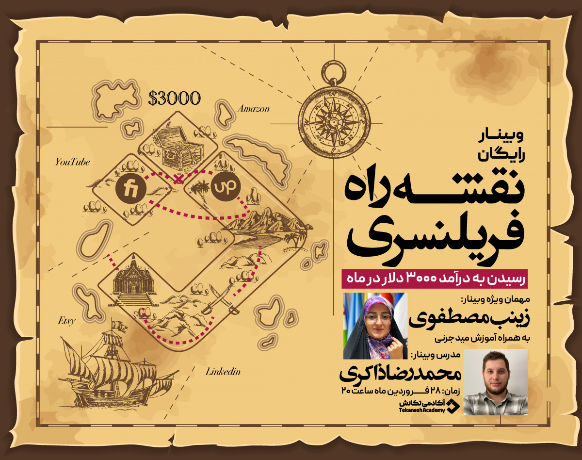 وبینار آموزش میدجرنی برای شروع کسب و کار بین المللی