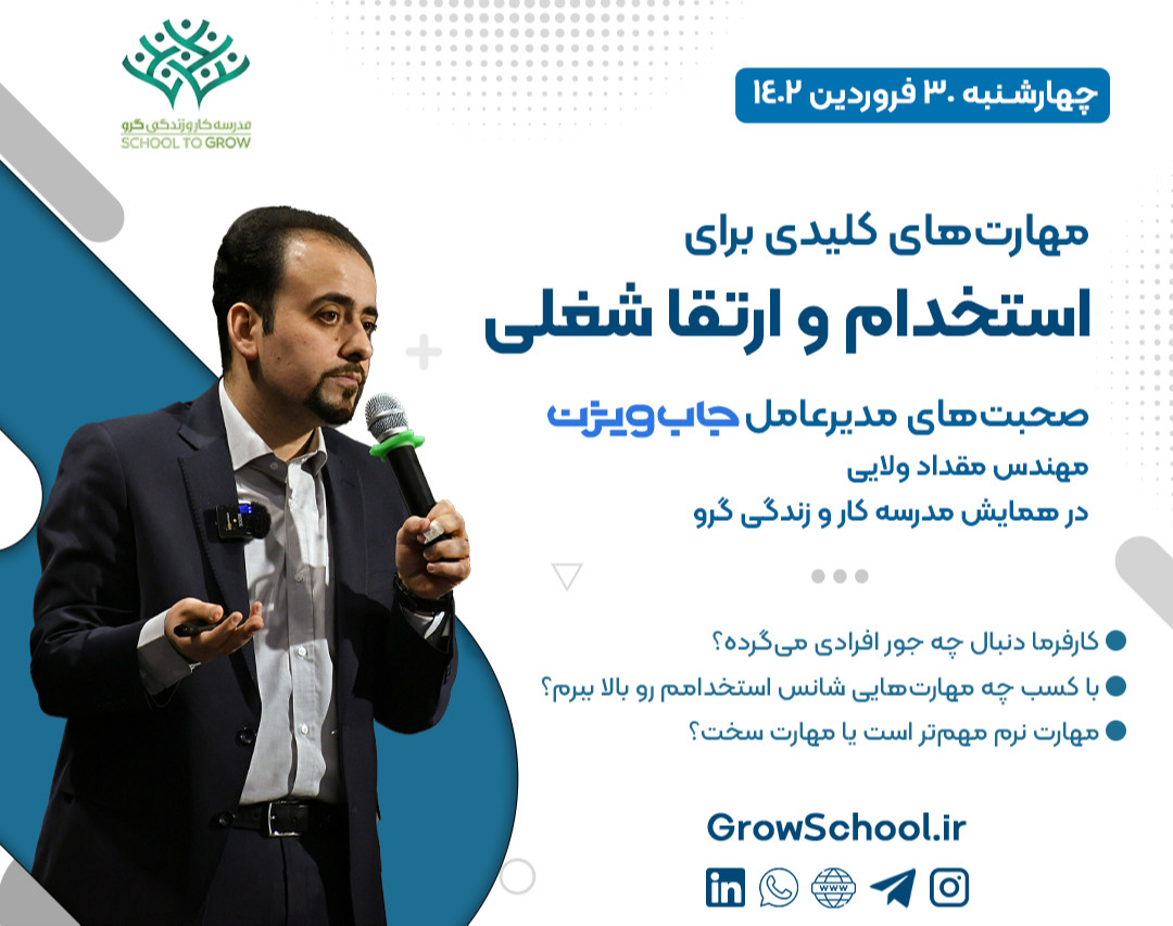 ویدیو وبینار همایش مهارت های کلیدی برای استخدام و ارتقا شغلی