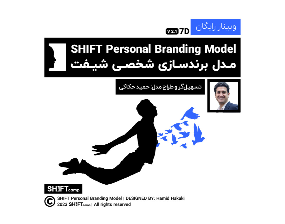 وبینار مدل SHIFT (7d) در برندسازی شخصی