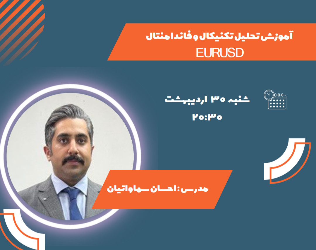 وبینار آموزش تحلیل تکنیکال و فاندامنتال EURUSD